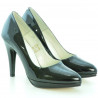 Chaussures élégantes femme 1233 vernis noir