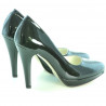 Chaussures élégantes femme 1233 vernis noir