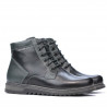 Bottes hommes 497 noir+gris