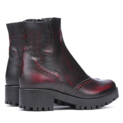 Bottes femme 3314 en rouge