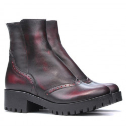 Bottes femme 3314 en rouge