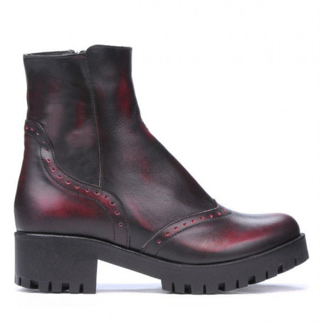 Bottes femme 3314 en rouge