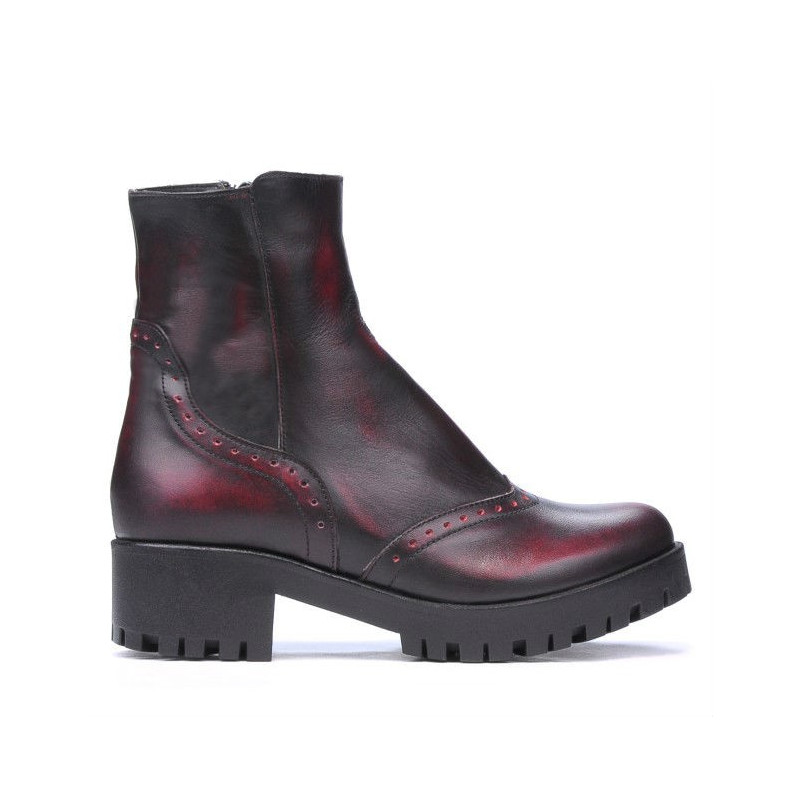 Bottes femme 3314 en rouge