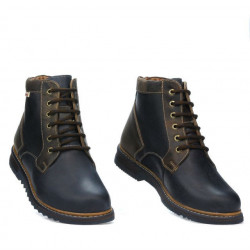 Bottes hommes 497 tuxon indigo+marron