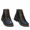 Bottes hommes 497 tuxon indigo+marron