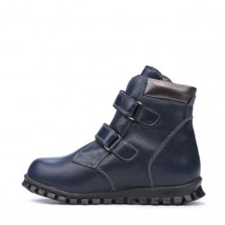 Bottes enfants petits 32c indigo combiné