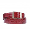 Ceinture femme 02m vernis bordeaux