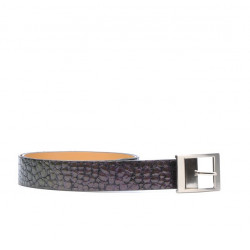 Ceinture femme 02m croco caméléon