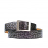 Ceinture femme 02m croco caméléon