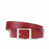 Ceinture femme 02m bordeaux