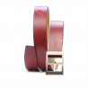 Ceinture femme 02m bordeaux