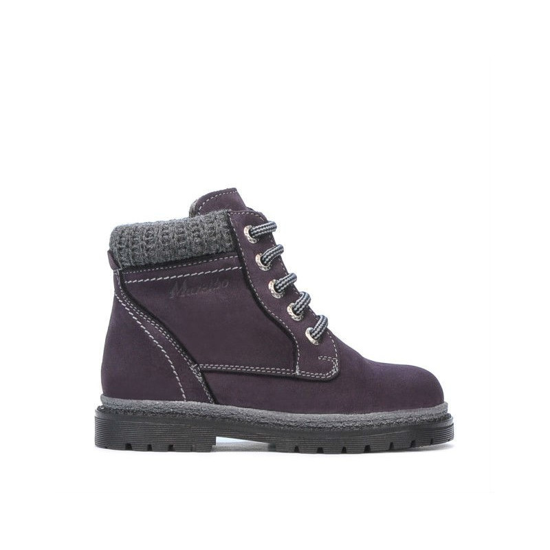 Bottes enfants petits 29-1c tuxon mauve