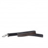 Ceinture femme 02m bicolore noir+café
