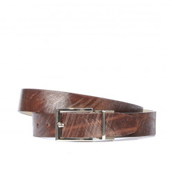 Ceinture femme 02m bicolore cs marron+beige