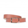Ceinture femme 02m bicolore cs marron+beige