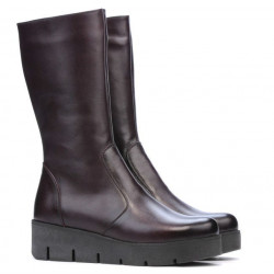 Bottes femme 3315 à bordeau