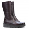 Bottes femme 3315 à bordeau