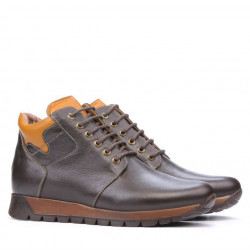 Bottes hommes 495 café+marron