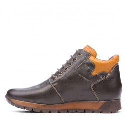 Bottes hommes 495 café+marron