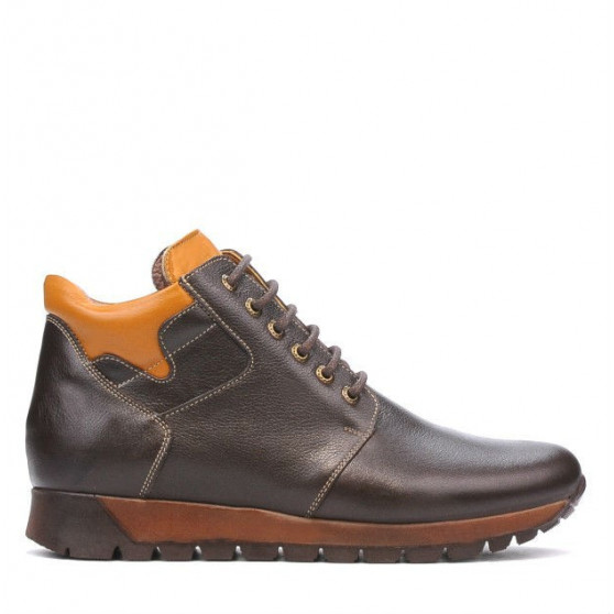 Bottes hommes 495 café+marron Bottes hommes 495 café+marron
