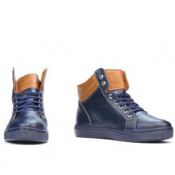 Bottes homme 4103 indigo+marron