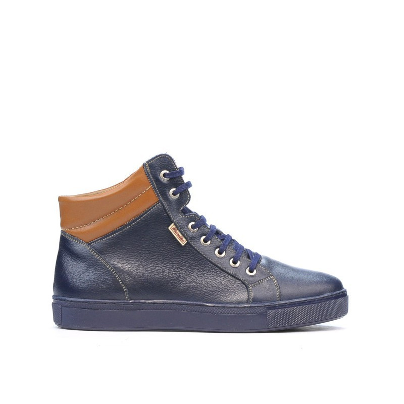Bottes homme 4103 indigo+marron