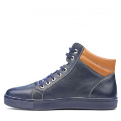 Bottes homme 4103 indigo+marron