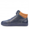 Bottes homme 4103 indigo+marron