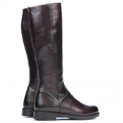 Bottes femme 3317 en bordeaux