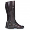 Bottes femme 3317 en bordeaux