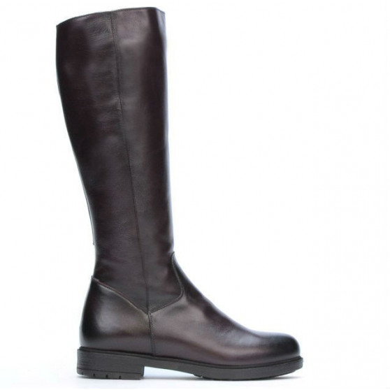 Bottes femme 3317 en bordeaux
