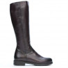 Bottes femme 3317 en bordeaux