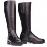 Bottes femme 3317 en bordeaux