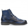 Bottines adolescents 4001 en indigo