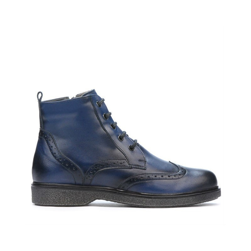 Bottines adolescents 4001 en indigo