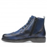 Bottines adolescents 4001 en indigo