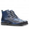 Bottines adolescents 4001 en indigo