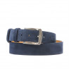 Ceinture hommes / femmes 01b bleu velours