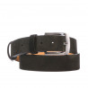 Ceinture pour hommes / femmes 01b café velours