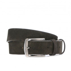 Ceinture pour hommes / femmes 01b café velours