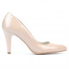 Chaussures élégantes femme 1234 vernis ivoire