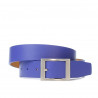 Ceinture femme 02m bleu électrique