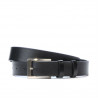 Ceinture hommes/femmes 11b noir