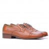 Chaussures élégantes hommes 838 marron cognac