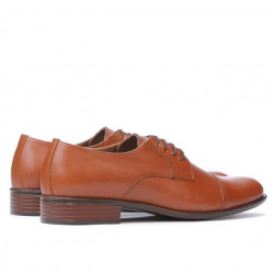 Chaussures élégantes hommes 838 marron cognac