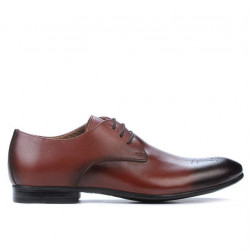 Chaussures élégantes hommes 828-1 à marron