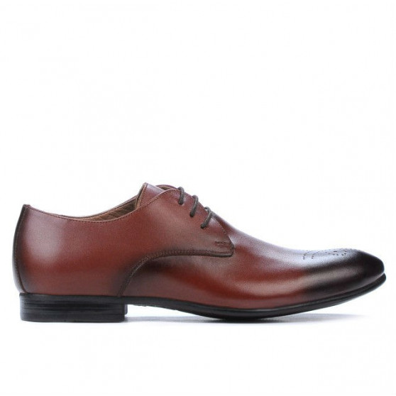 Chaussures élégantes hommes 828-1 à marron Chaussures élégantes hommes 828-1 à marron