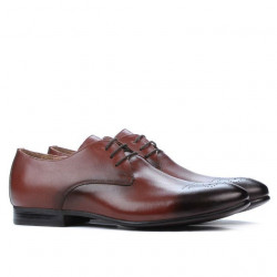 Chaussures élégantes hommes 828-1 à marron