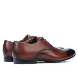Chaussures élégantes hommes 828-1 à marron