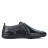 Mocassins hommes 865s noir+gris